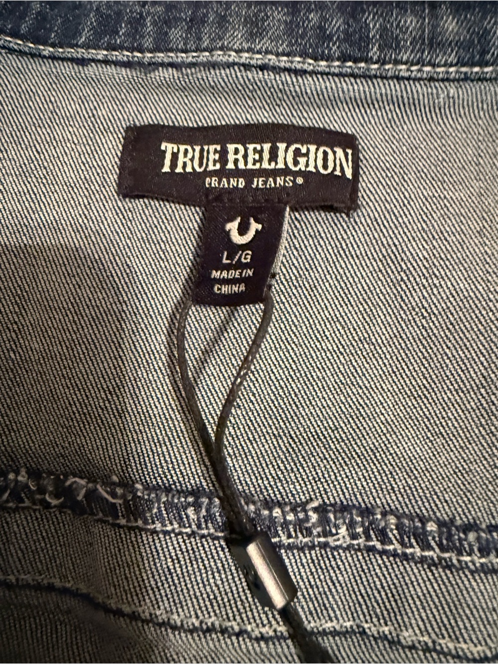 Dark Wash Denim Vest True Religion brand and Skirt Emory Park brand - Picture 7 of 9
